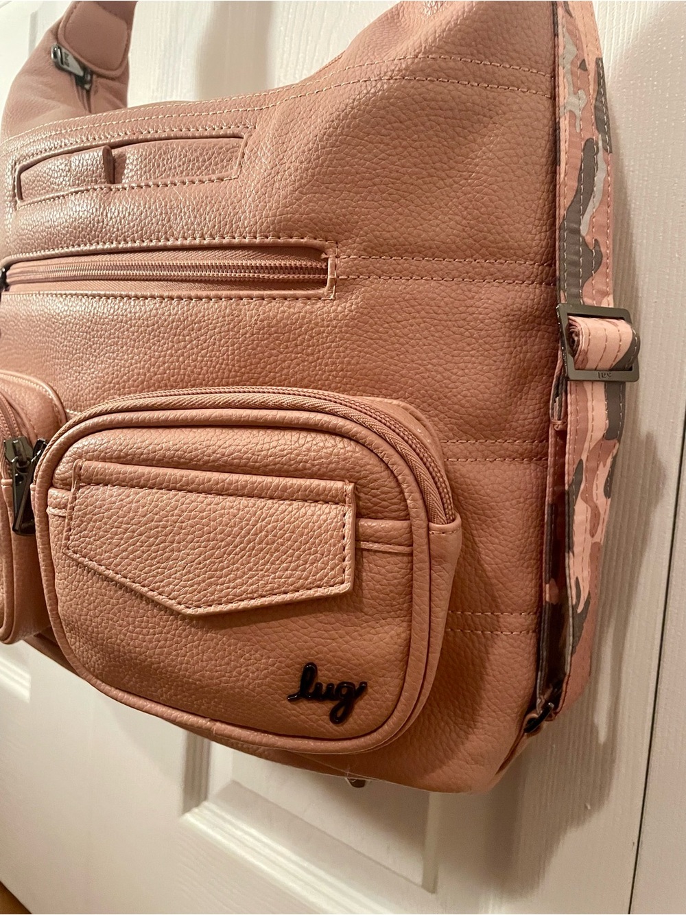 Lug Zipliner Convertible Bag VL in Blush Pink 💗 NWOT